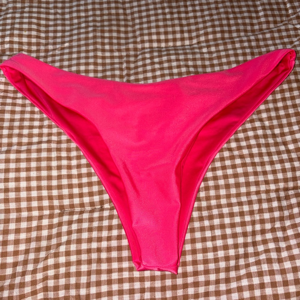 Pink Shiny Bikini Bottom